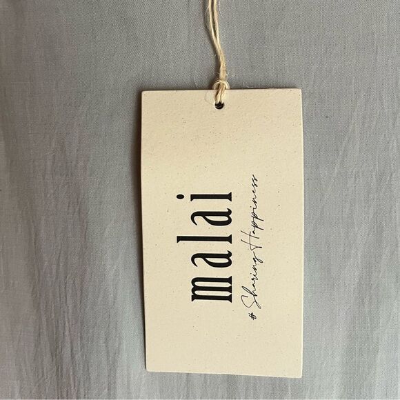 Malai Mini Tank Slip Dress, Sea Foam ombré, fully lined, Vacay Beach Dress NEW L - Picture 5 of 14